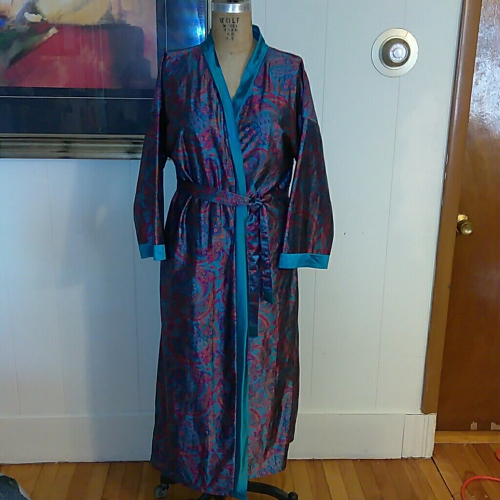 Floral robe